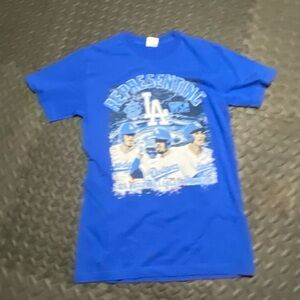 Blue Graphic Tee